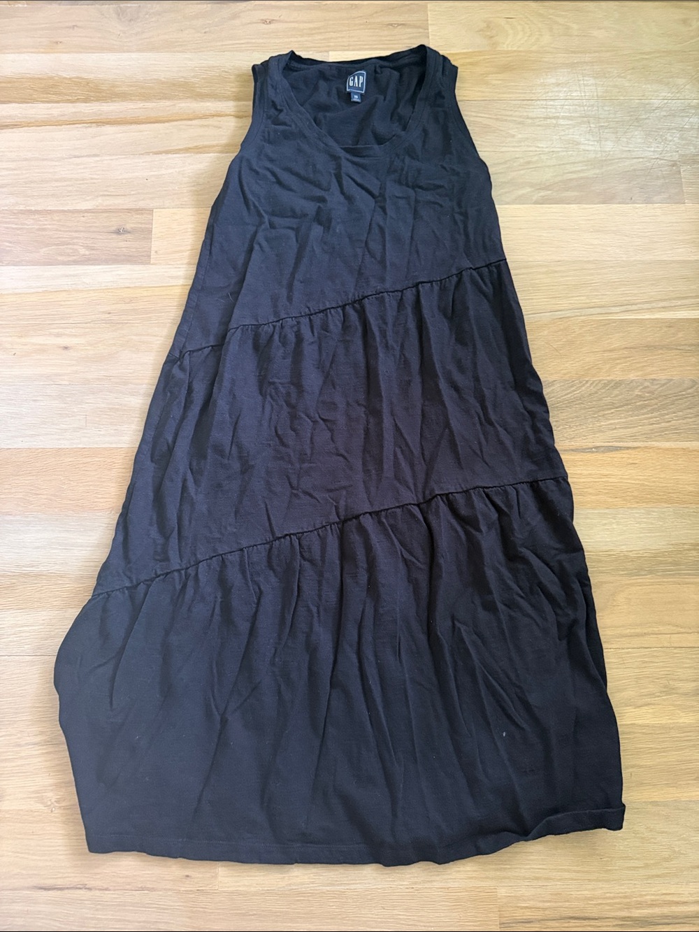 Gap Black Cotton/Modal Dress